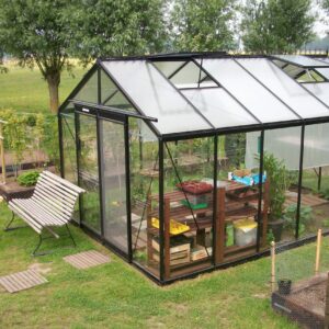 Serre Retro – Droite – R306H Extra Haute Blackline – 13,61 m2