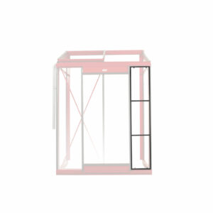 Moustiquaire amovible - RAL 9005