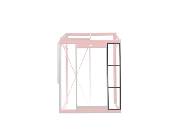 Moustiquaire amovible - RAL 9005