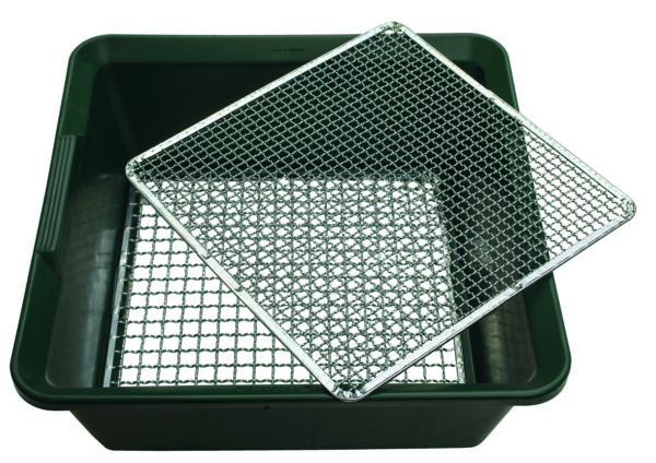 Tamis avec grilles interchangeable