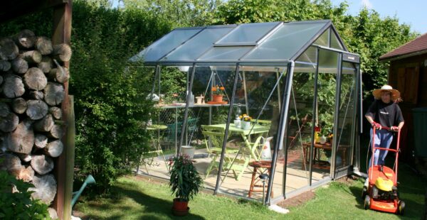 Serre en verre – Oblique – S1 – Largeur 3,06 m – Image 3
