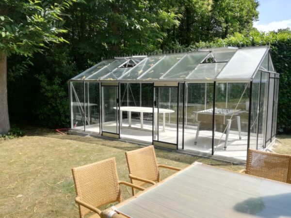 Serre en verre – Droite – R3 – Largeur 3,06 m – Image 3