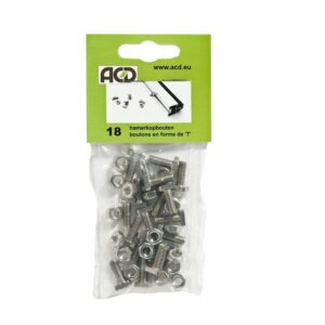 Boulons en T (18 pcs)