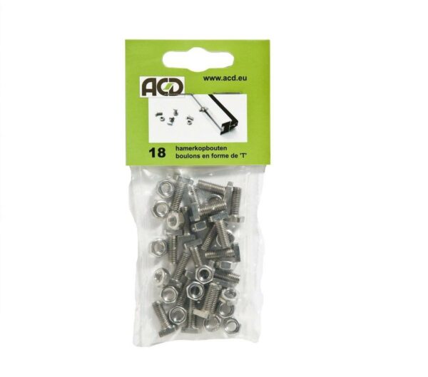 Boulons en T (18 pcs)